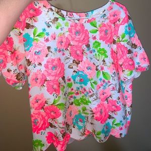 Flower print blouse from AGACI🌸